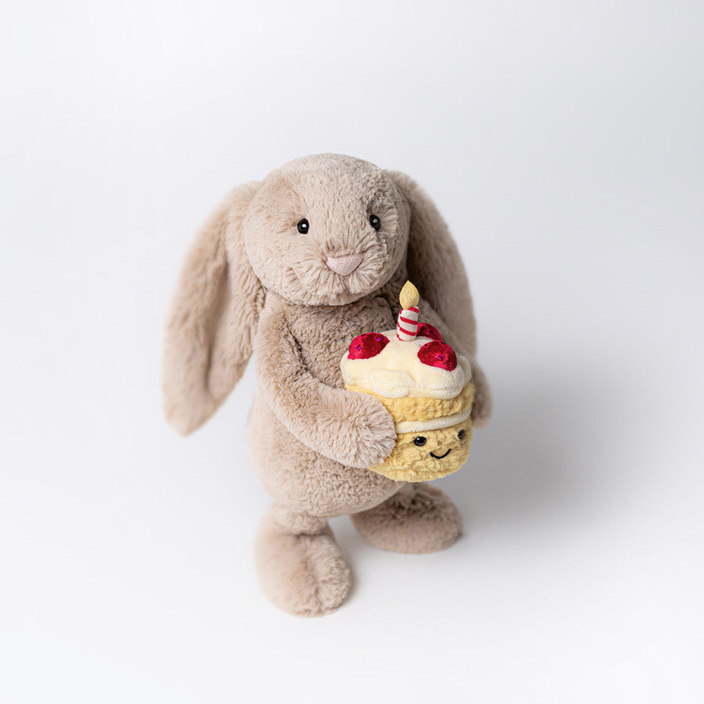 Bashful Beige Bunny 'Birthday' – kiddywampus