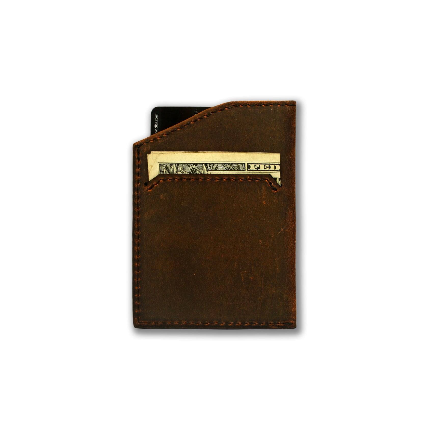 Natsu Wallet: Thin Minimalist Slim Leather Wallet - Kisetsu