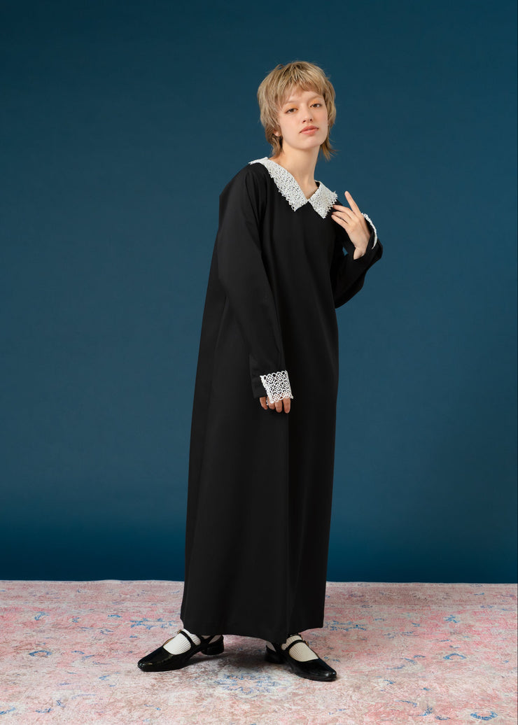 lace collar one-pieceレースカラーワンピース/K256-67148 – Kittle.