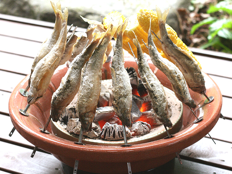 串焼きコンロ ろばた(大) の通信販売 - 【珪藻土コンロ通販なら