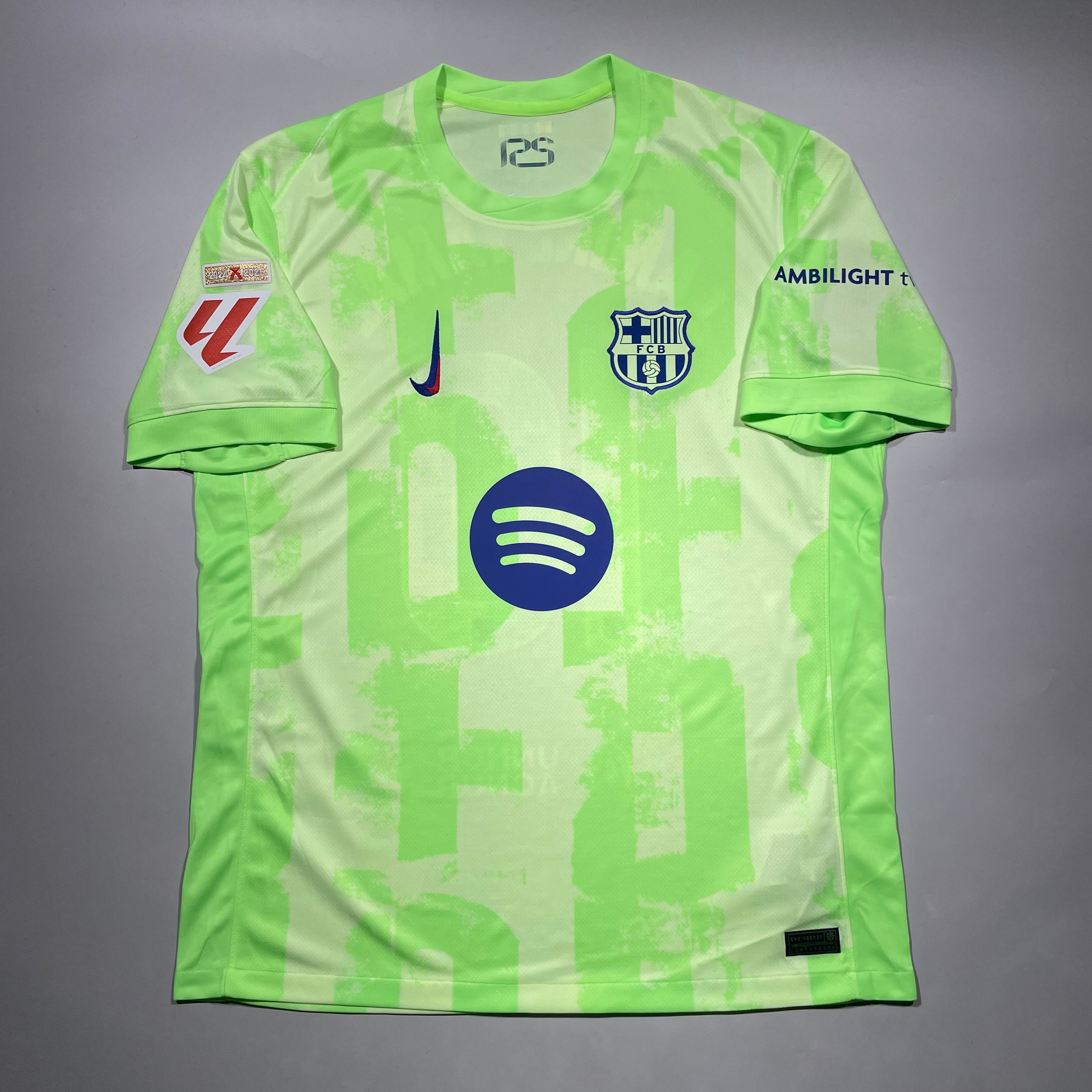 Official #10 Lamine Yamal 25/26 FC Barcelona 3rd Stadium Shirt