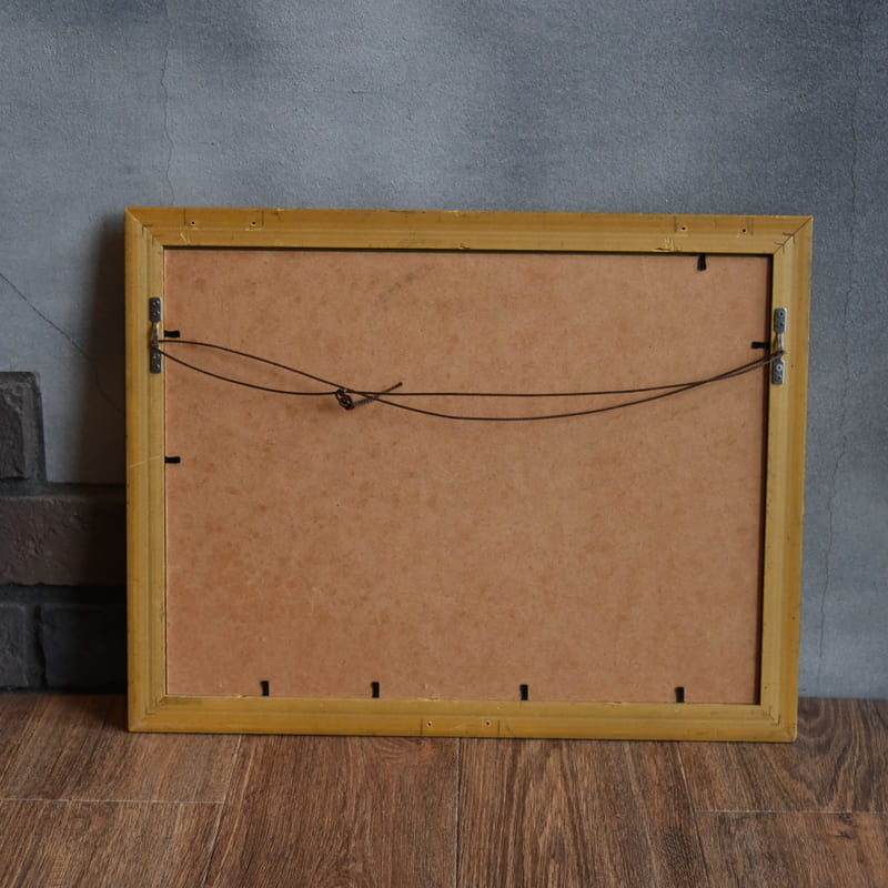 船 絵画 ※額付き /SC-07 – 神戸アンティークウェアハウス