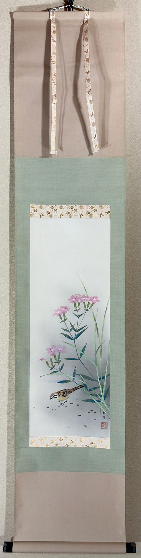 撫子｜ミニ掛軸｜新・古美術 高美堂（こうびどう）｜掛軸販売・通販