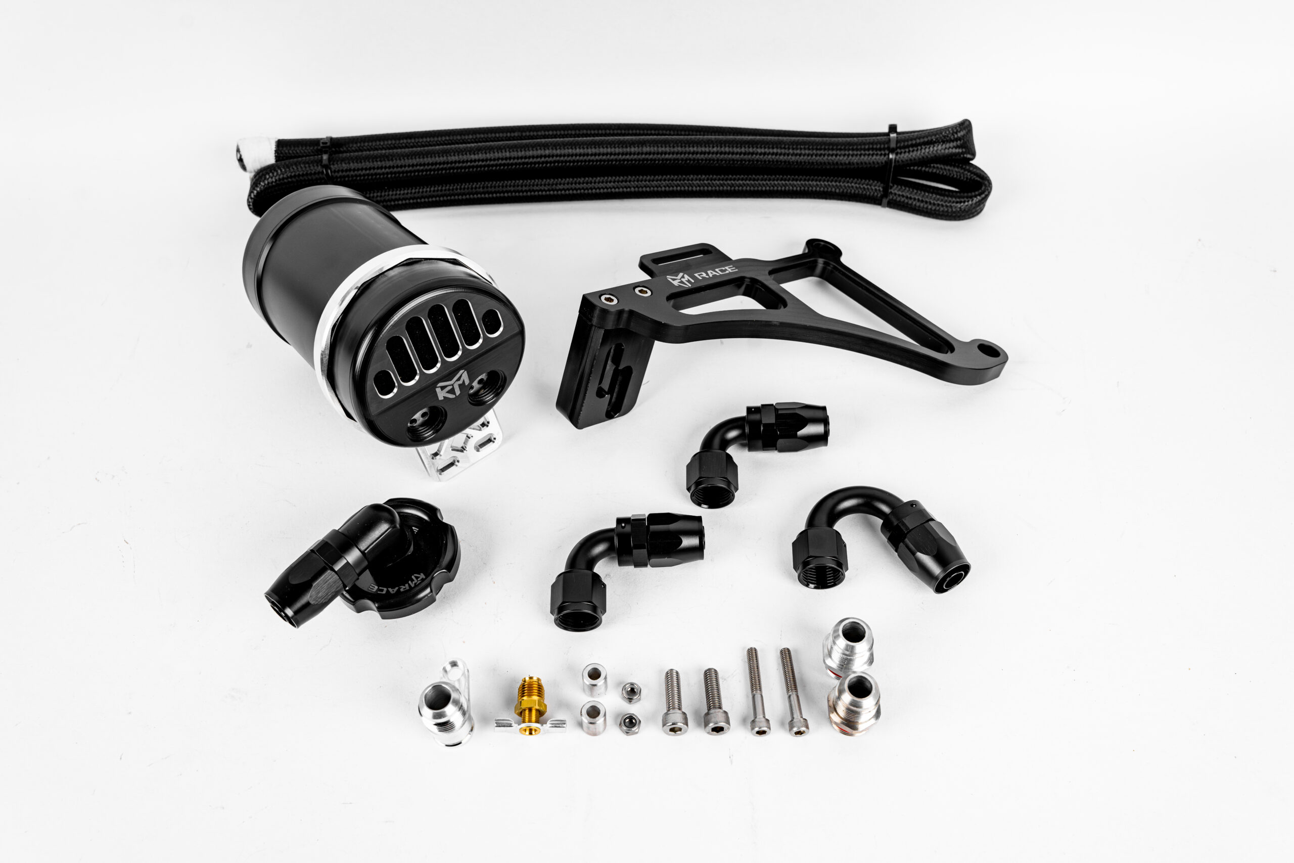 X3M/X4M Billet Oil Catch Can Kit (F97/F98) - KLM Race