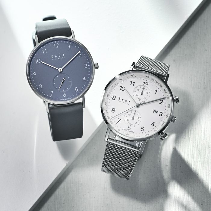 Knot CC-39ASVWH 腕時計 メンズ レディース クォーツ ホワイト 日本製