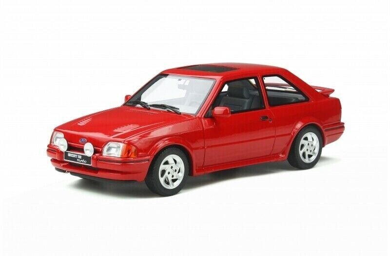 Otto 1:18 Ford Escort Mk4 RS Turbo Red - OT826 – KRW Models