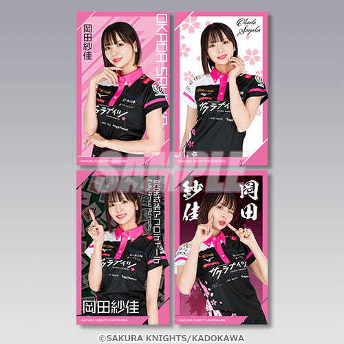 未開封】サクラナイツオンラインくじS賞 ビッグタペストリー(岡田紗佳)