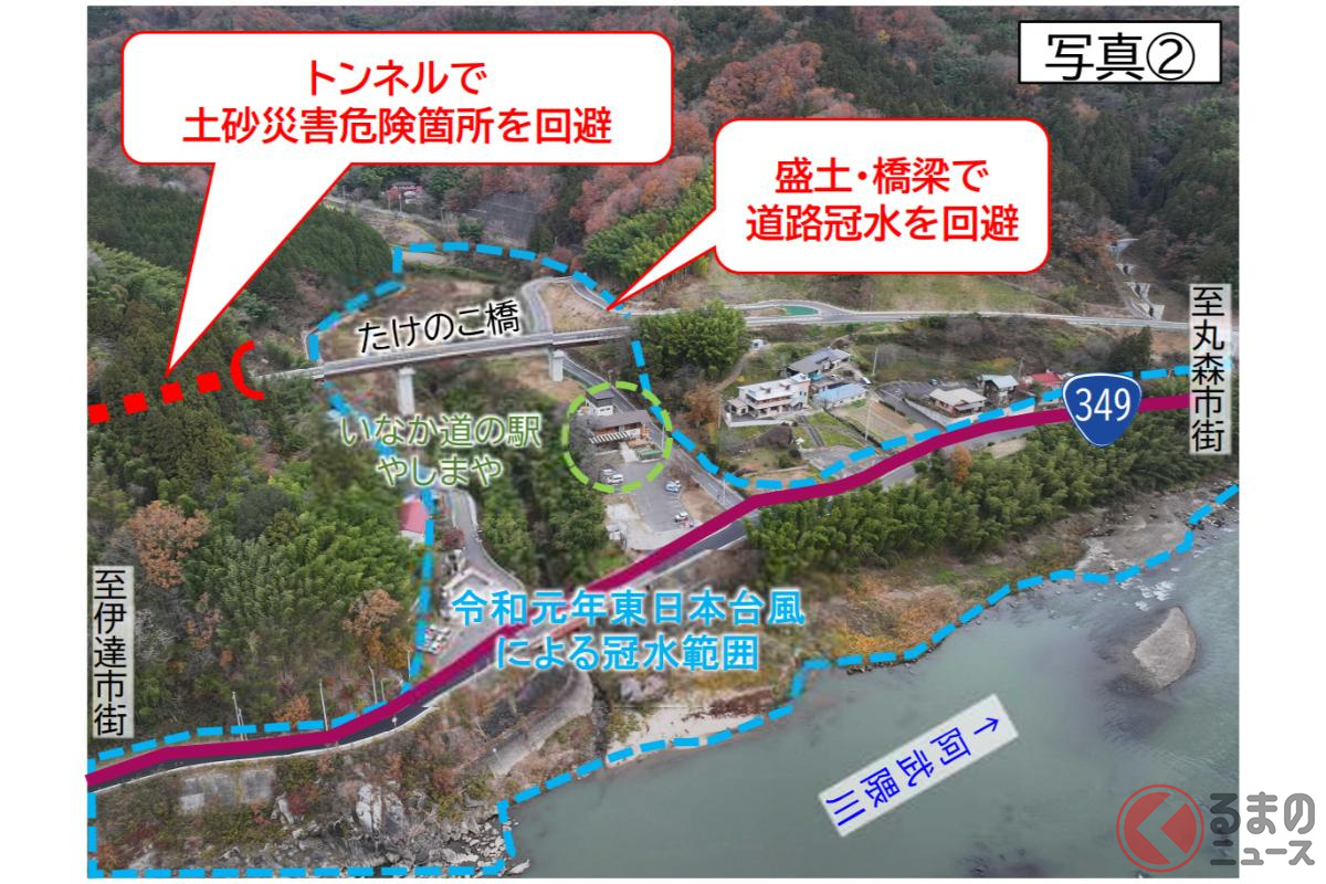 国道4号直結！ 水戸〜仙台の「山側ルート」が