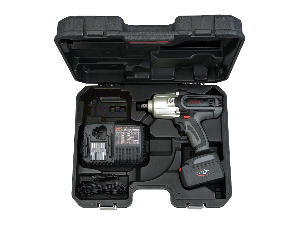 12.7sq.コードレスインパクトレンチセット | KTCツールオフィシャル