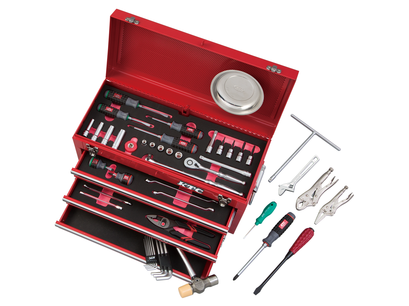 2021SKセール限定品】9.5sq.工具セット 二輪整備向け（チェストタイプ