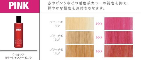 クオルシアカラーとは？高明度かつ高彩度なカラーシャンプー | KYOGOKU