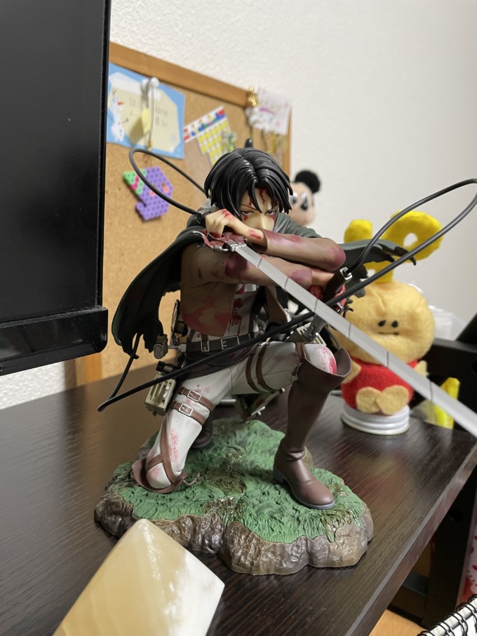 高かったけどいい買い物ッ‼︎「ARTFX J 進撃の巨人 リヴァイ Fortitude