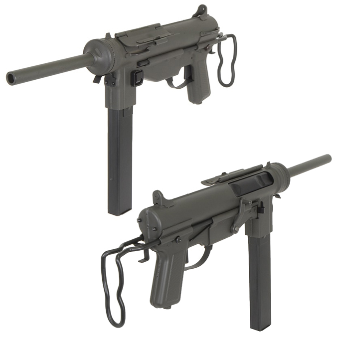 L.A.ホビーショップ / 電動ガン : M3A1 グリースガン [AR-SMG-004] [取寄]