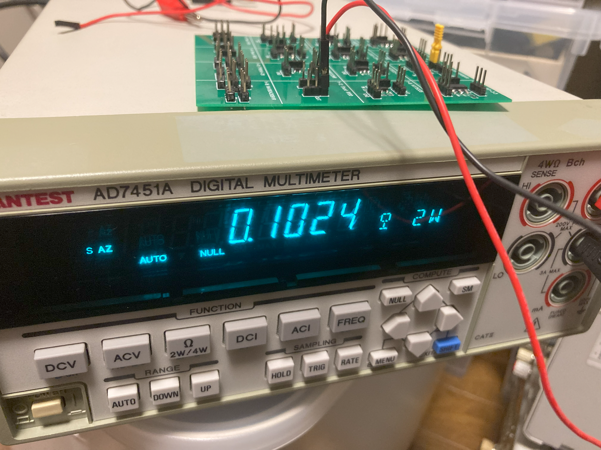 ADCMT(ADVANTEST) R6441A/7351A/7451Aを購入 | Lang-ship