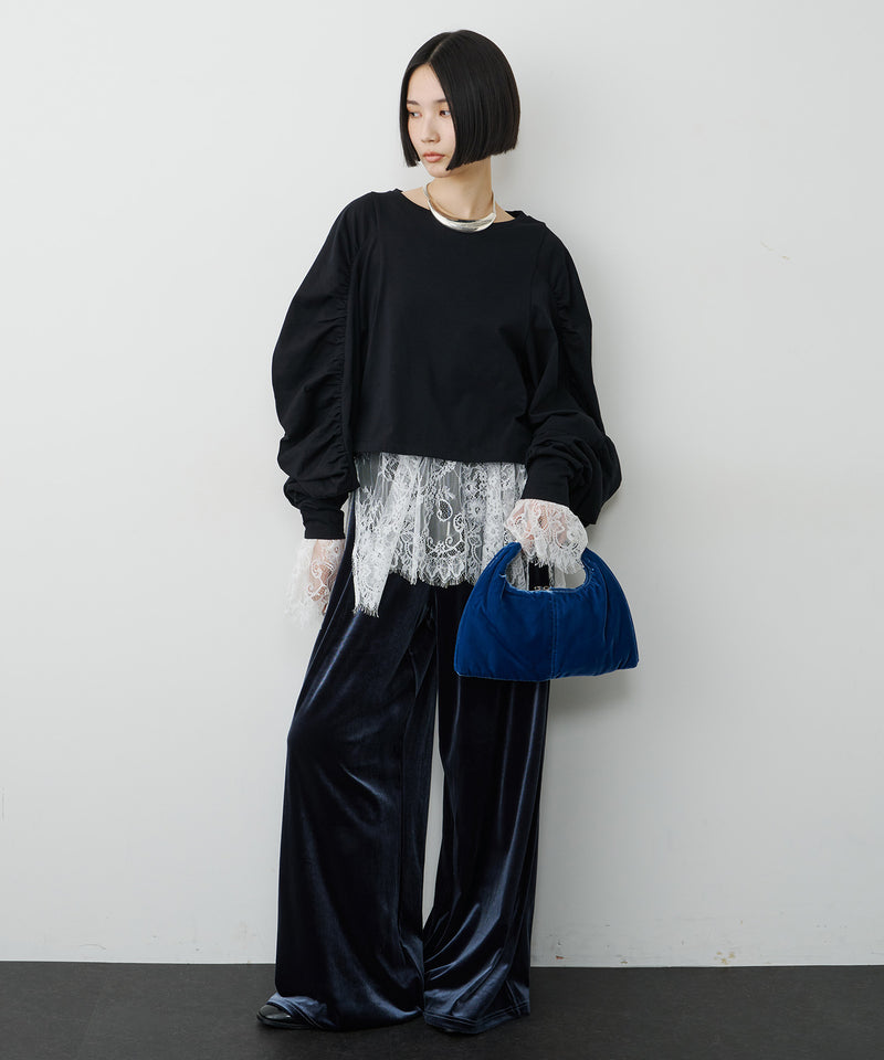 ベロアワイドパンツ – LA BELLE ETUDE online store