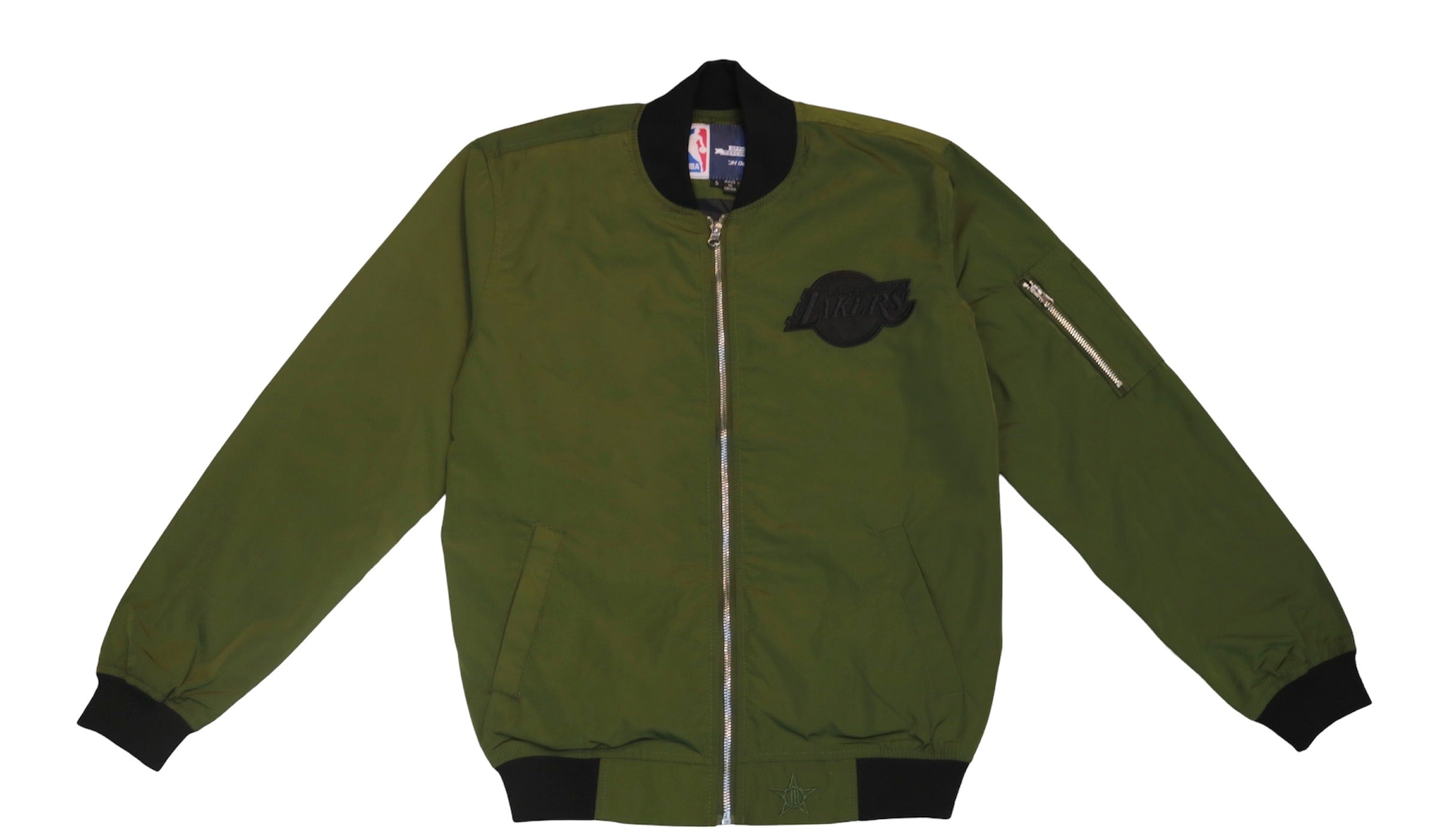 Lakers JH Design Green Bomber Jacket – Lakers Store