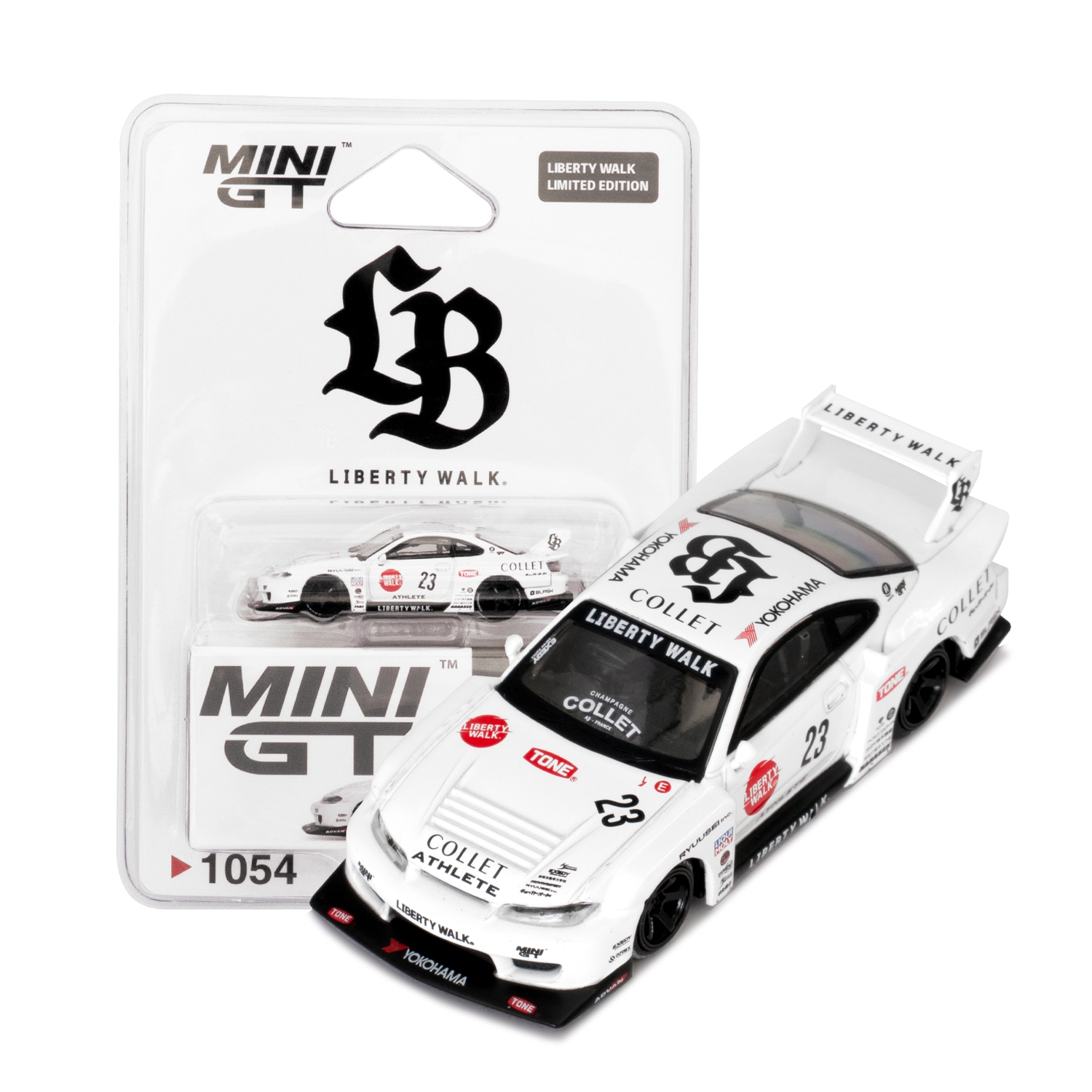 MIN GT 1/64 Nissan LB-Super Silhouette S15 SILVIA / LB Blister