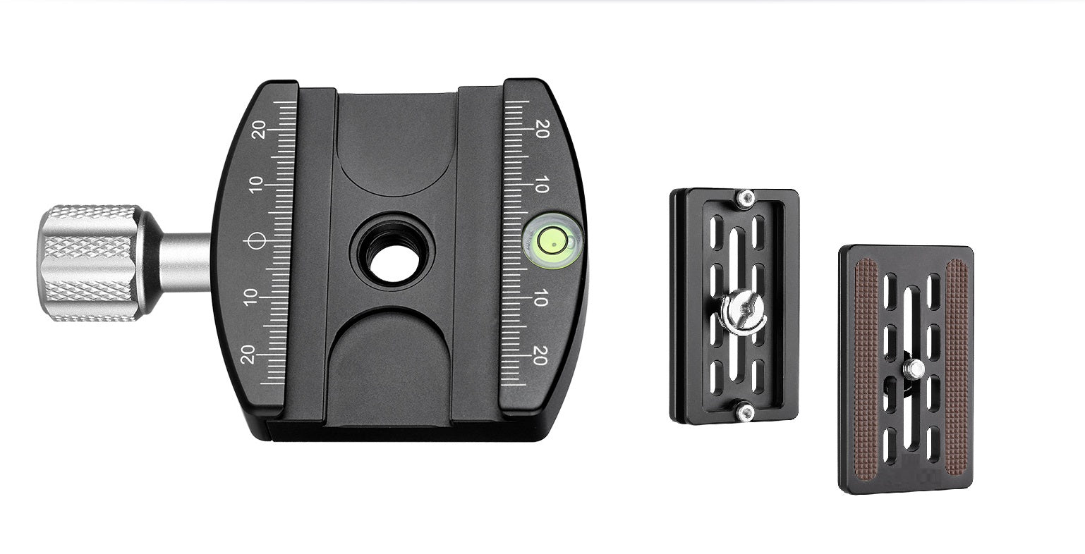 Leofoto LHC-50 / LHC-60 50mm / 60mm Screw-Knob Clamp With QP-70N 70mm