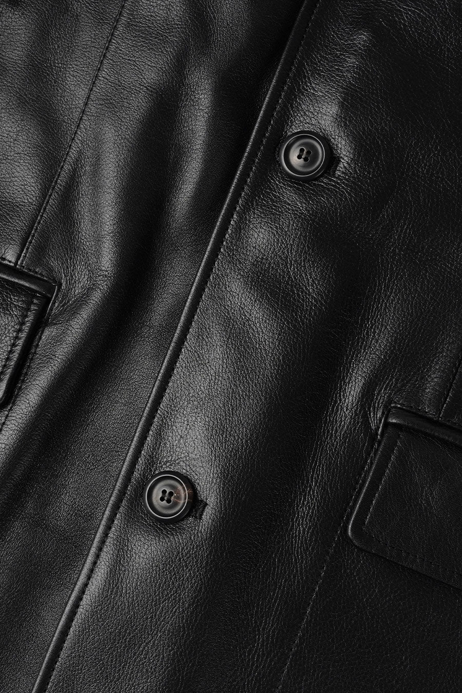 Our Legacy - GRAIN BLACK LEATHER ALLEY JACKET – LE LABO STORE