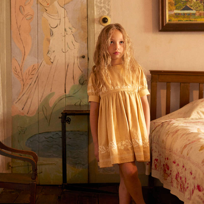 Apolina（アポリナ）2026SS MYA DRESS - vintage malba - キッズ