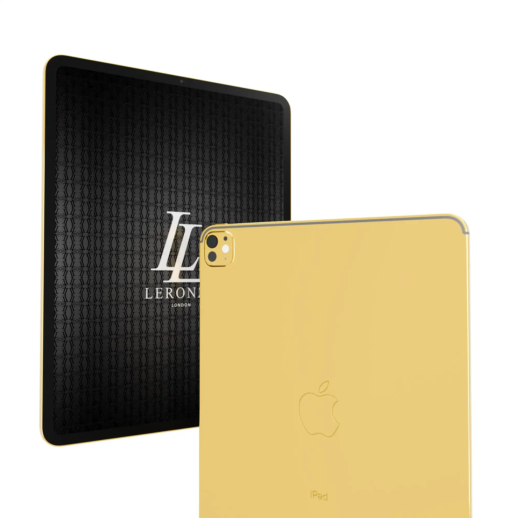 New 24K Gold Apple iPad Pro customized by Leronza