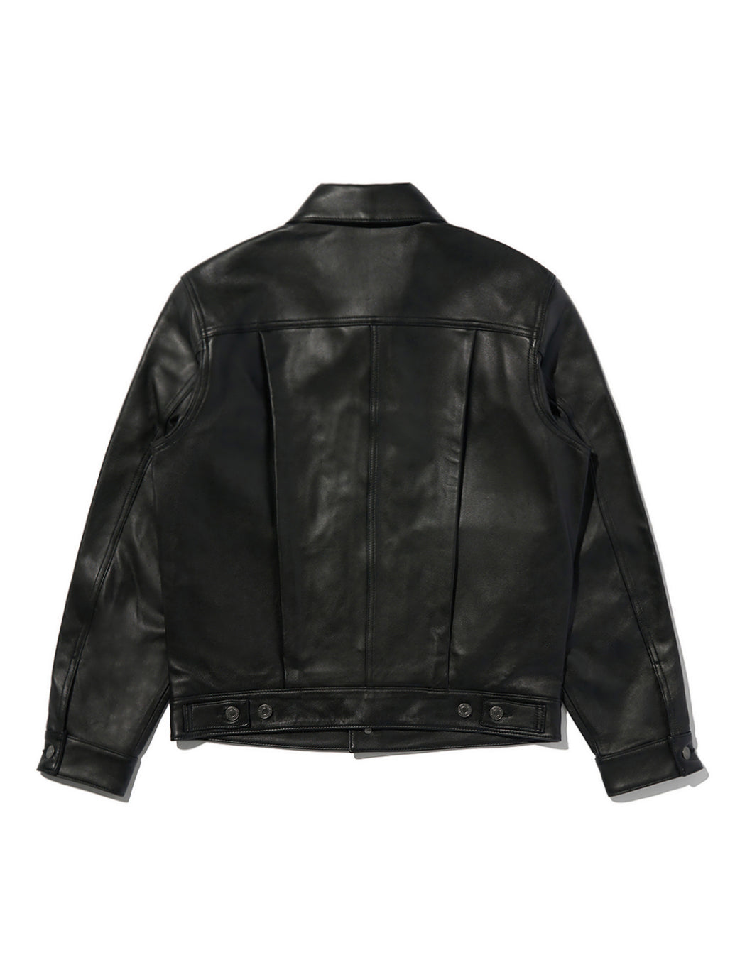 PREMIUM BLACK TYPEⅡ TRUCKER LEATHER JACKET – リーバイス®公式