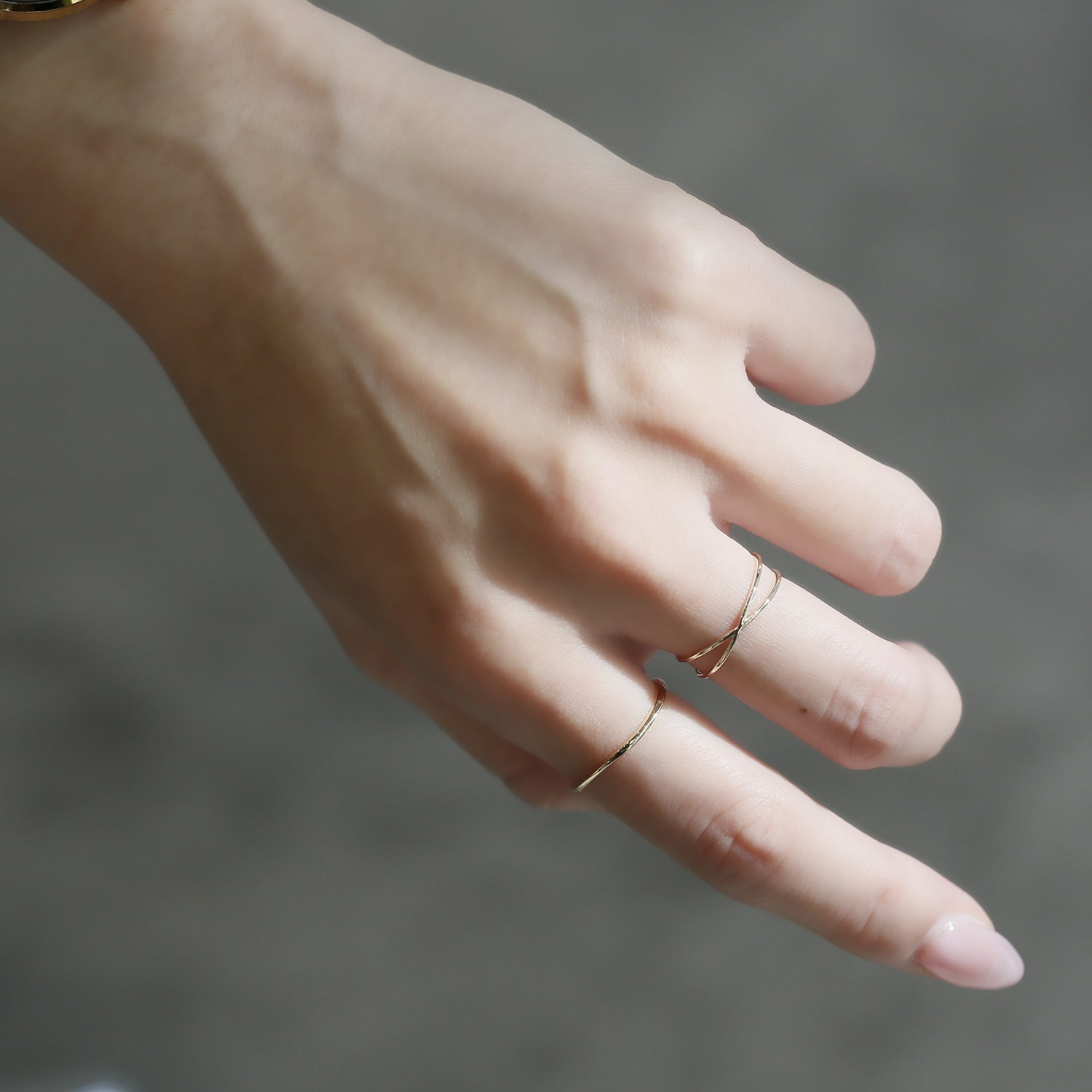 L&Co.(エルアンドコー)】 リング｜K10 クロス リング(36-2111-2119