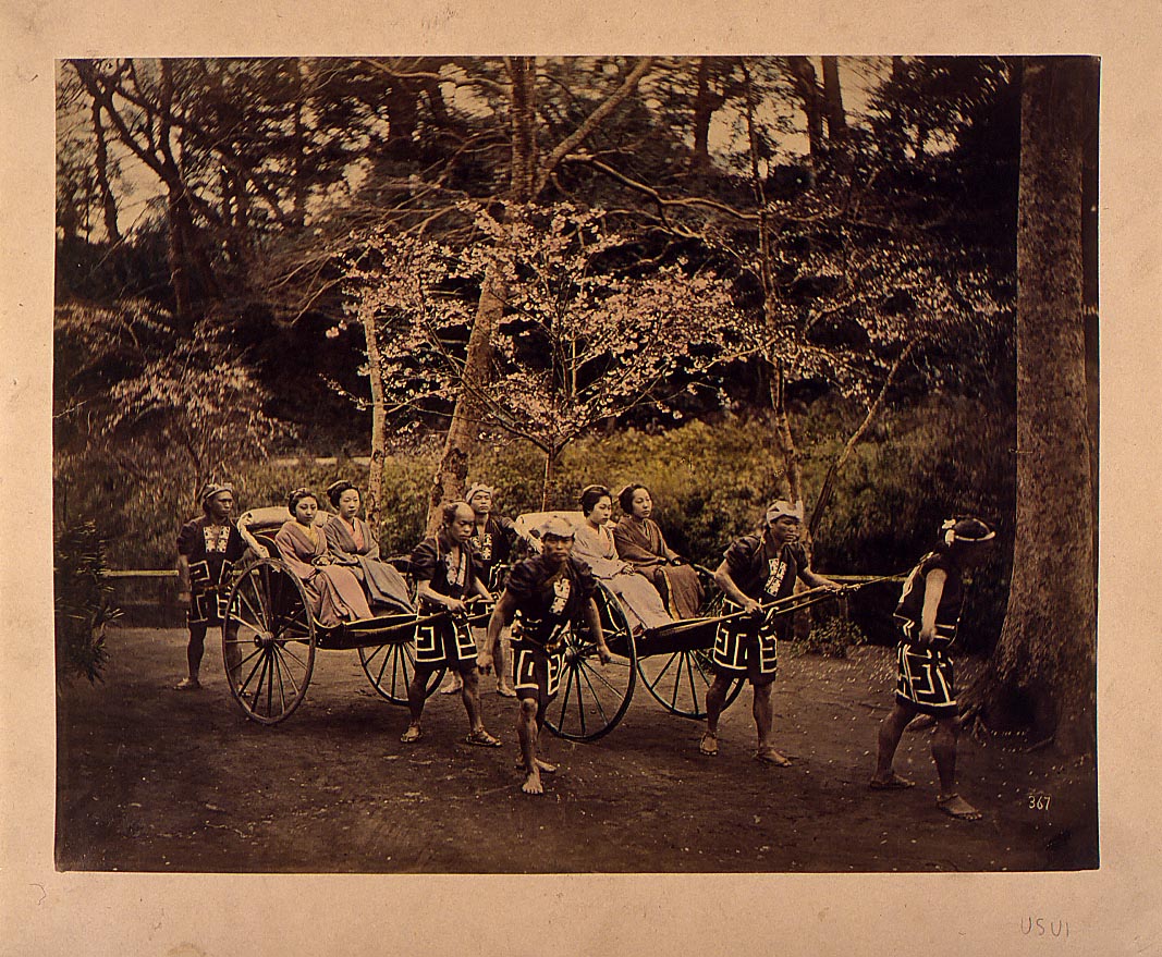 人力車｜職人｜日本残像 放送大学附属図書館所蔵古写真｜ギャラリー