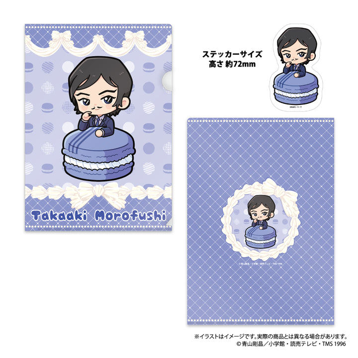 クリアファイル・ステッカーセット 諸伏高明SD（ﾏｶﾛﾝvol.1）｜名探偵