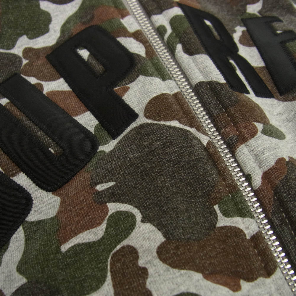 Supreme シュプリーム 12AW Arc Logo Thermal Zip Up Sweatshirt