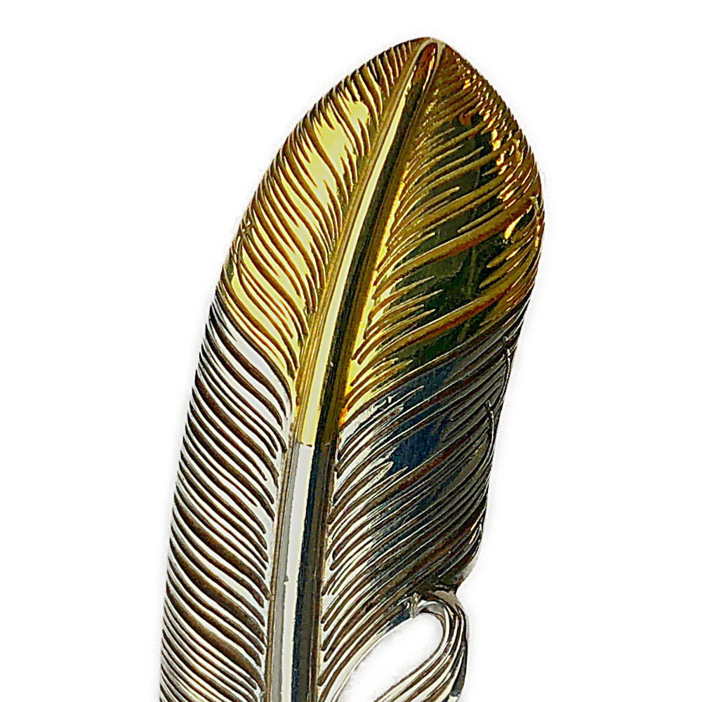 WINGROCK ウィングロック K18 先金 フェザー ペンダントトップ