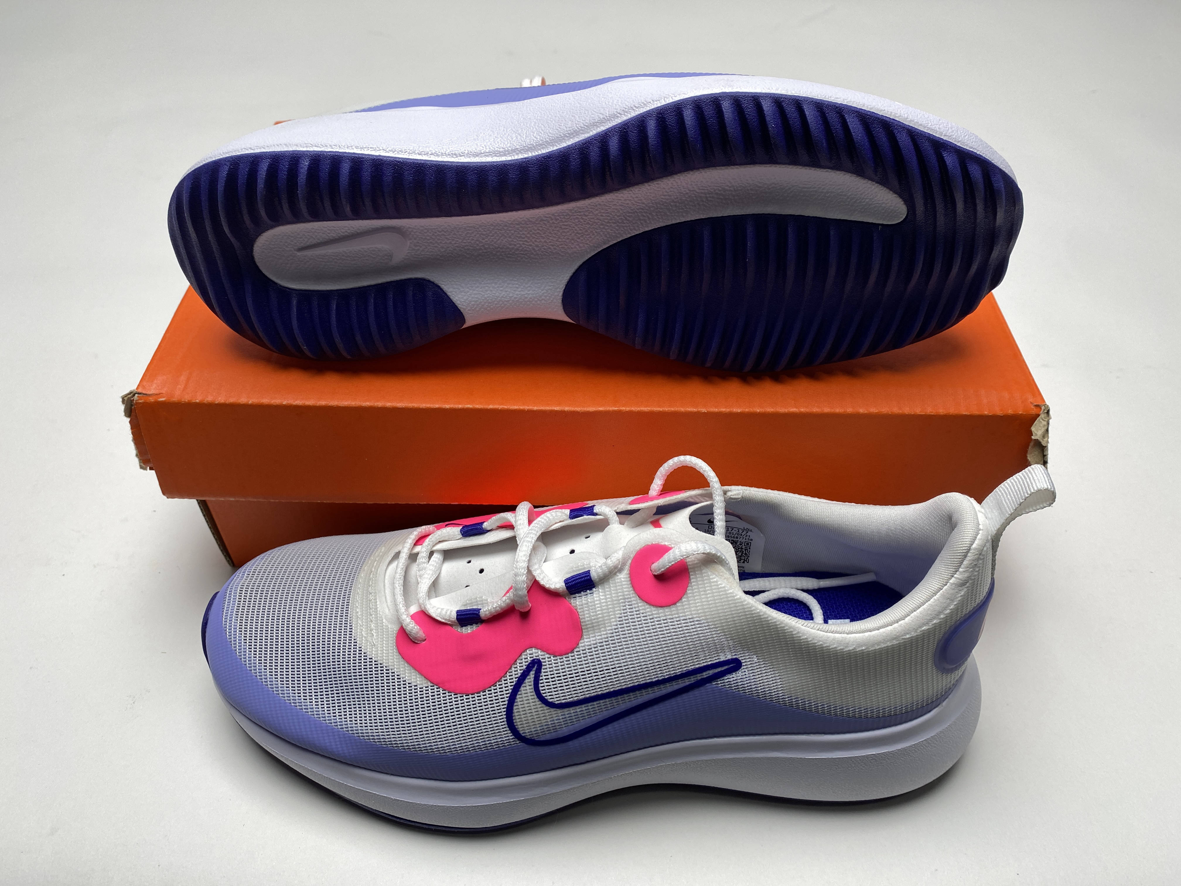 Nike Ace Summerlite Golf Shoes White Concord Thistle Women's SZ