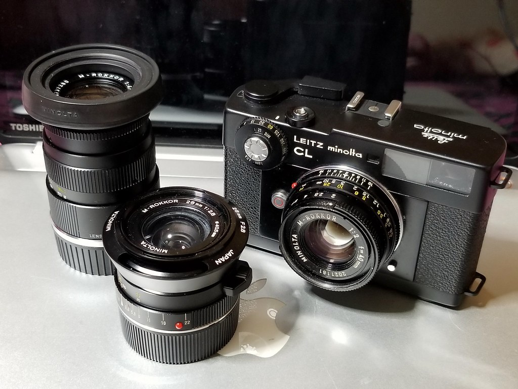 フィルムカメラ36台目】長年欲しいと思っていたライツミノルタCLを入手