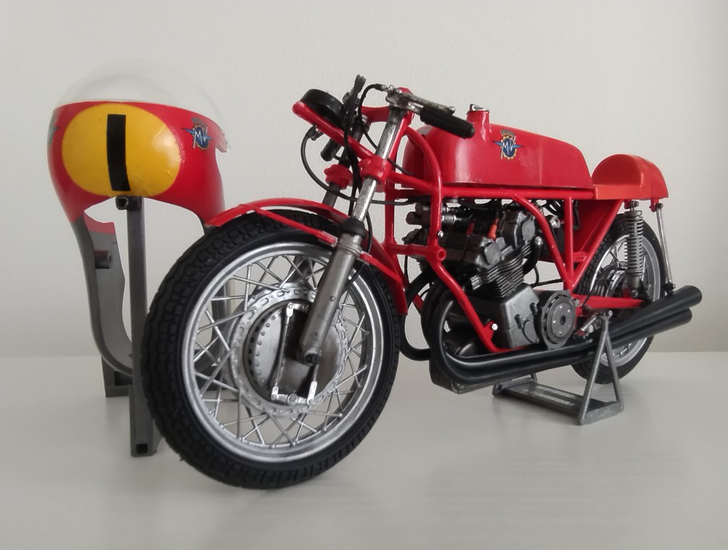 1/9 Protar MV Agusta 500cc 3 Cylinder - Ready For Inspection