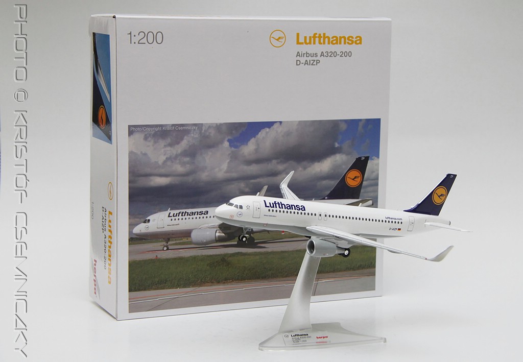Lufthansa A320 Sharklet D-AIZP 1:200 Herpa Wings | Kristóf