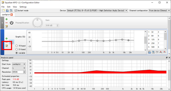 オーディオ＞イコライザーのおすすめ設定（コツ・理論）。お金をかけず