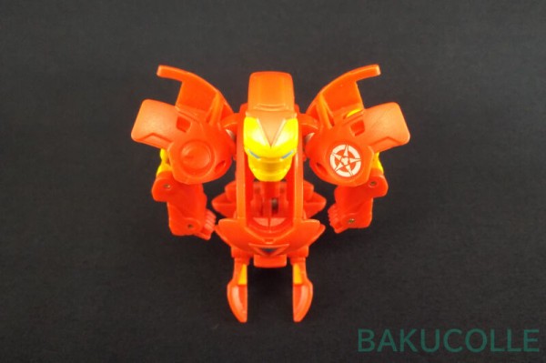 アイアンマン IRON MAN 光属性 BAKUGAN VS MARVEL : 爆丸コレクション