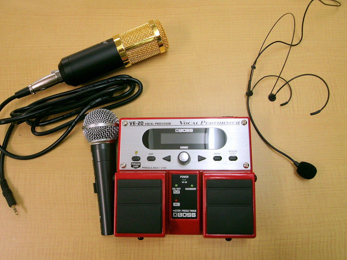 BOSS VE-20 ボーカルエフェクター （ Vocal Processor ） : My Things