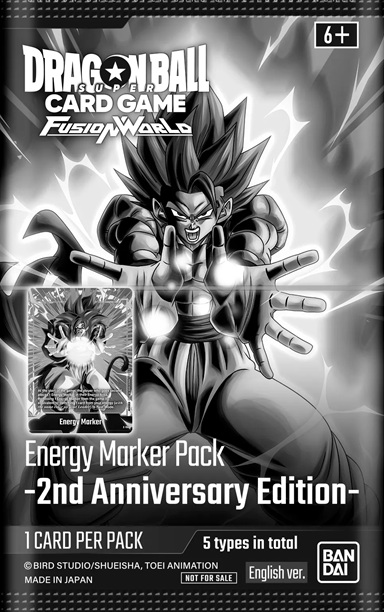 英語版 DBFW Energy Marker Pack -2nd Anniversary Edition- カード