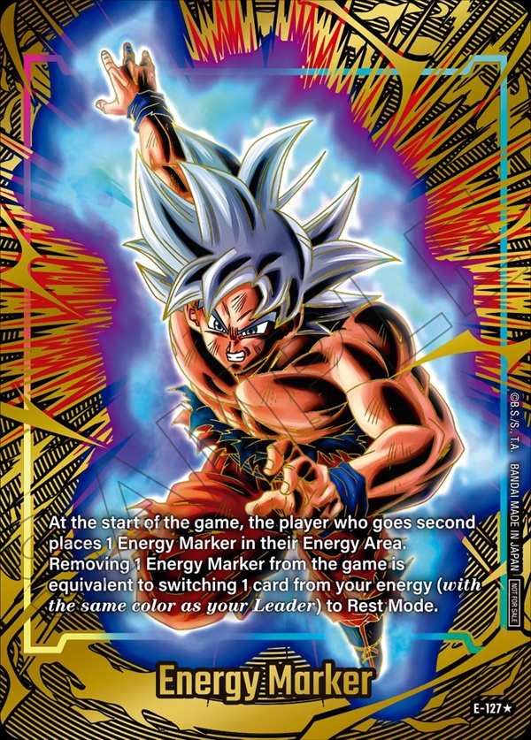 ドラゴンボール DBFW E-60 エナジーマーカー パラレル エナジー