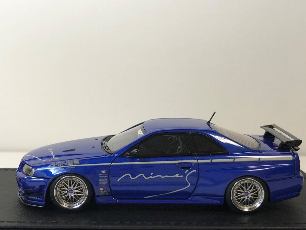 1/43 イグニッションモデル 日産スカイラインGT-R(R34) Mine's