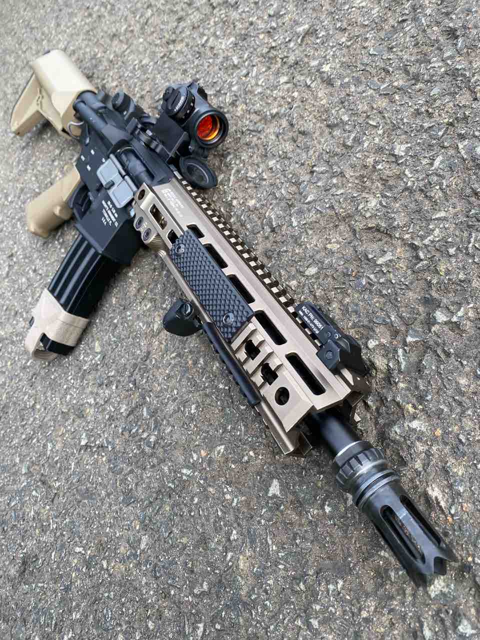 TOP SR-16 M4 EBB カートレス(Geissele HRT custom) : ノリスケの武器庫