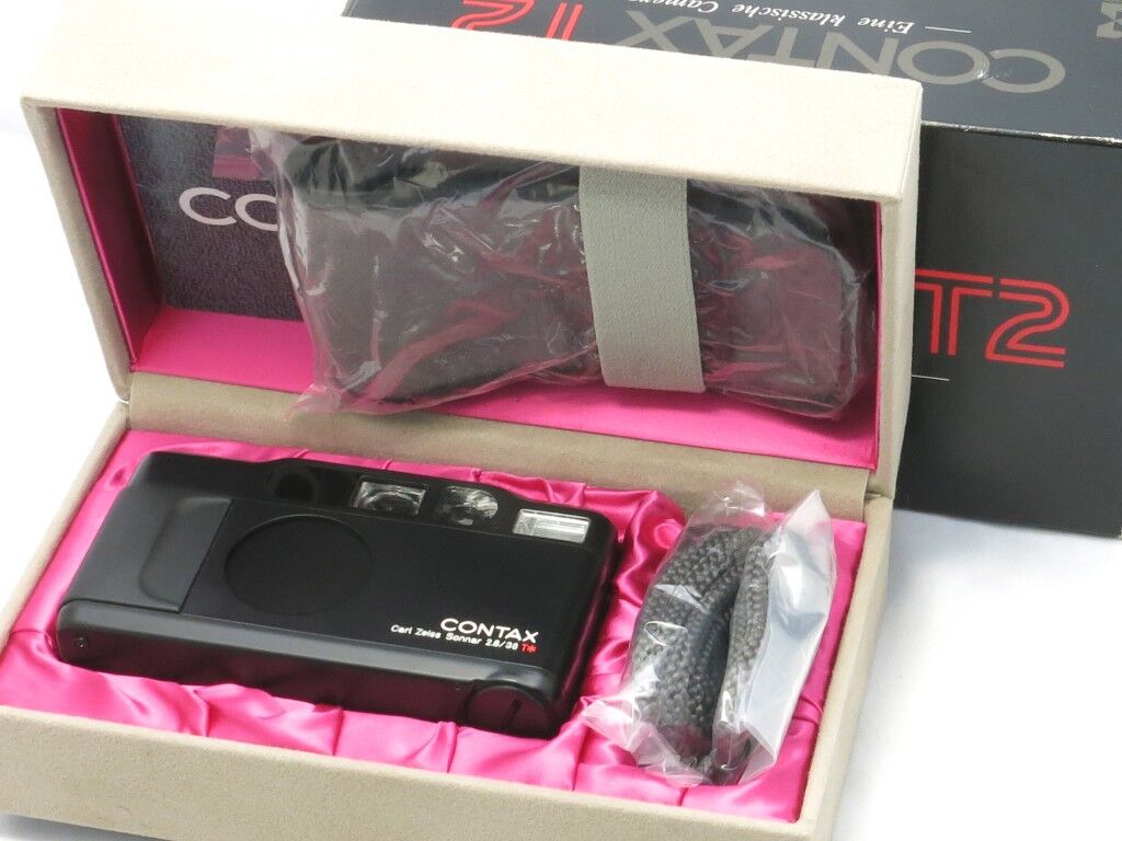 CONTAX T2 Limited Black 【A-】 ***SOLD OUT*** : コンタックス専門店