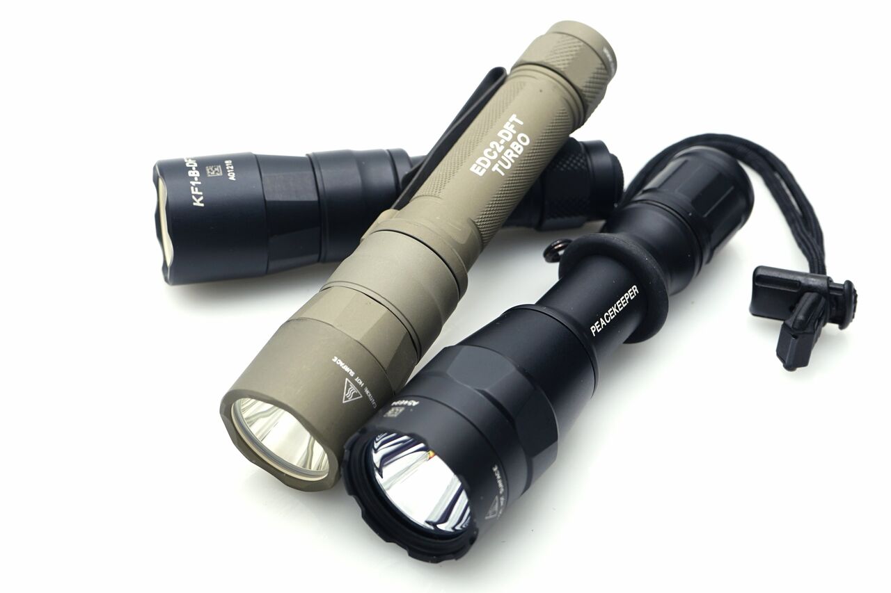 コンパクトクラス最高の飛び！ SUREFIRE EDC1-DFT / EDC2-DFT : アカリ