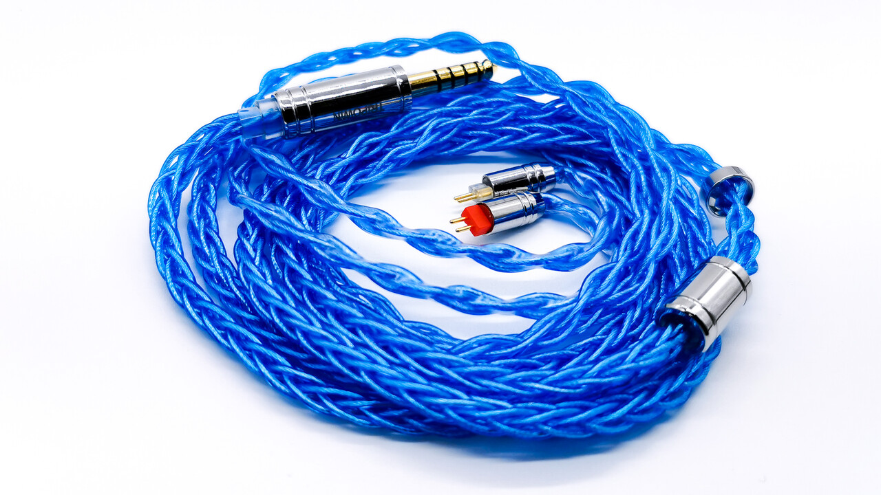 TRIPOWIN Seraph」8芯 高純度OFC銀メッキ線ケーブル / 60ドル以下で