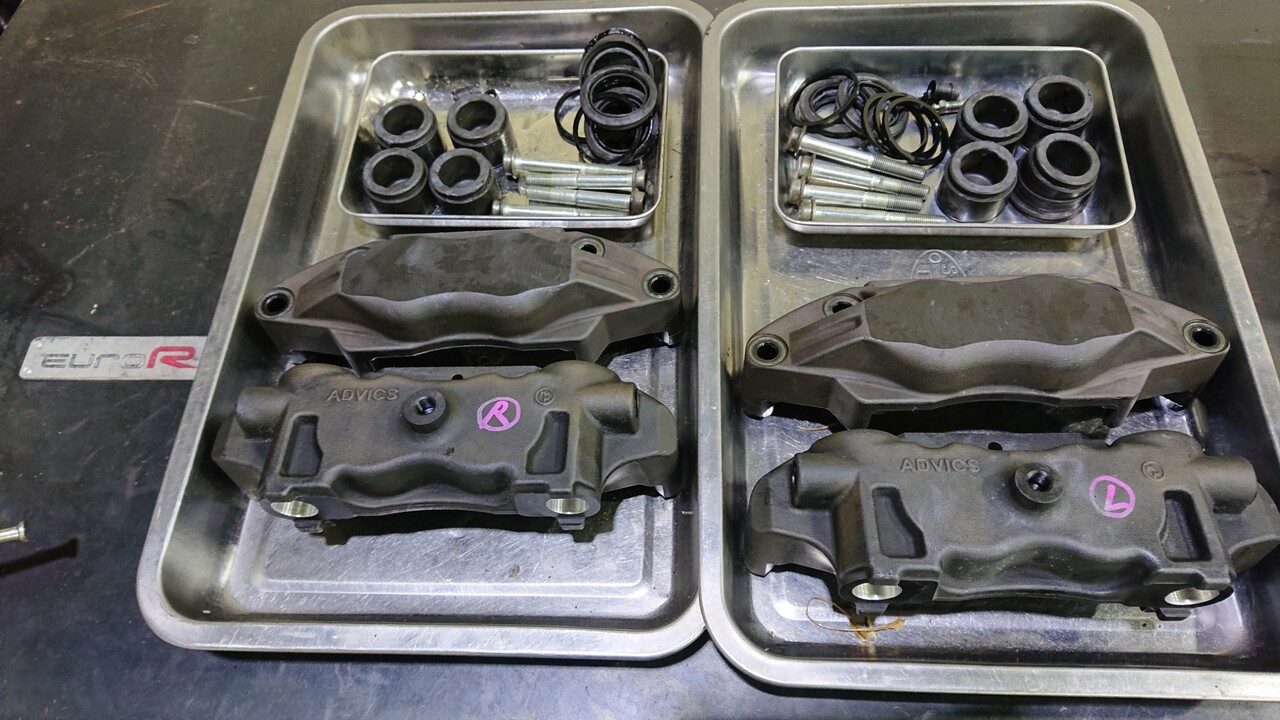 ゴールデンウィークのDIY遊び～ブレーキシステムアップグレード