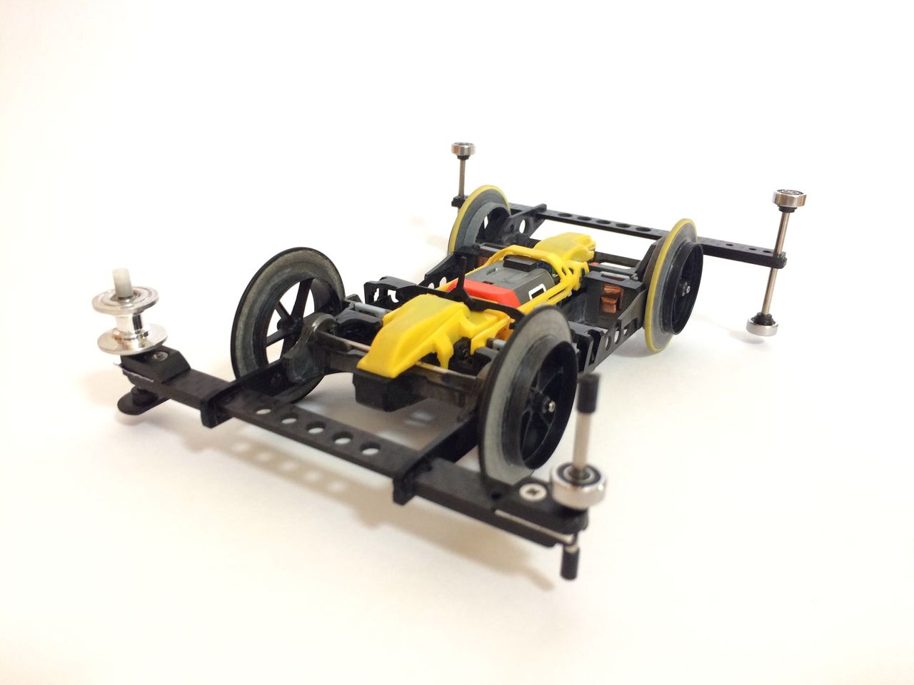 即購入可 ミニ四駆 VSシャーシ 井桁 フラットマシン 完成済 即購入可