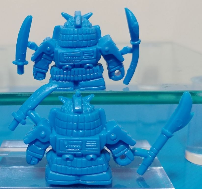 ガン消し 武者ガンダムのオリジナルとベストセレクションの(R)との