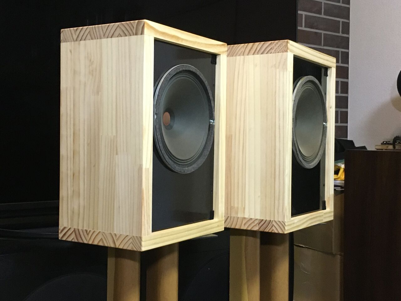 西独Siemens/Klangfilm純正20㎝口径フルレンジRuf. lsp 22aシステム