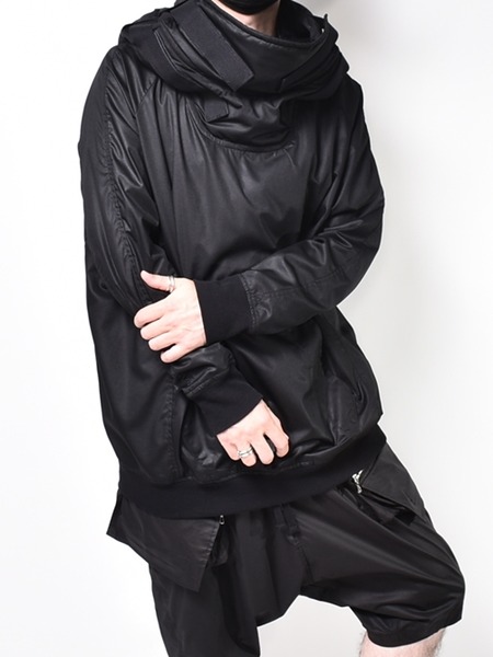 JULIUS[ユリウス] / GORDINI 747BLM2 PADDED HOODIE パデットフーディ